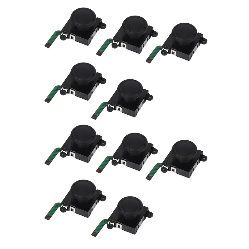 10Pcs Replacement 3D Analog Rocker Joy Stick for Nintendo Switch Controller NS Gamepad Joycon Game Pad