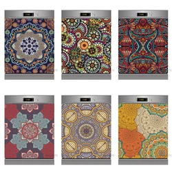 Tableware Cleaning Machine Sticker Door Cover Film Furniture Aesthetics Modification Dishwasher Door Poster Kitchen Decoration