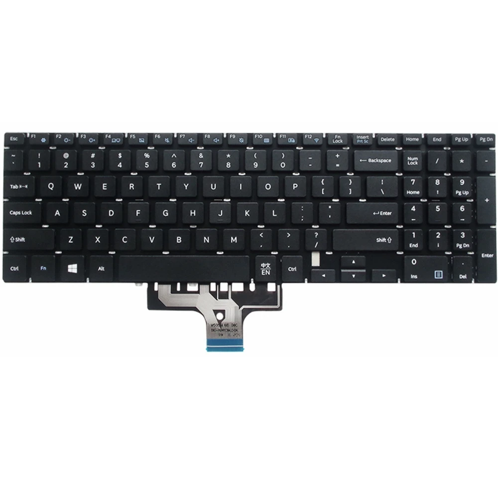 Klawiatura do laptopa US/RU/SP/BR do Samsung NP 500R5K/R5H/R5L/R5M 550R5L 630X5J/Z5J 300E5L/E5K/E5M 3500EL/EM 370E5J/B5 350XAA 35X0AA — zdjęcie 4