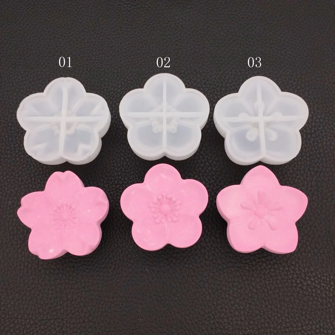 

Popular1PC Cherry Blossoms DIY Necklace Jewelry Mold Pendants Crystal Scale Jewelry Resin Molds For Jewelry Making Tool