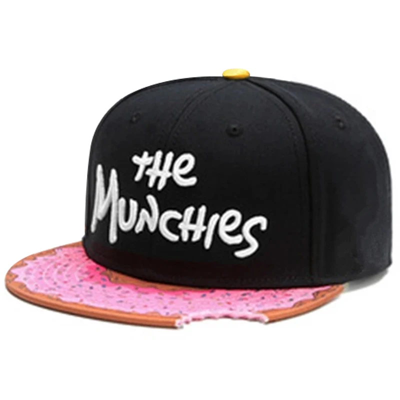 Fashion Men baseball cap THE MUNCHIES embroidery snapback hat Men Women adult hip hop caps Headwear outdoor casual sun hats gorr