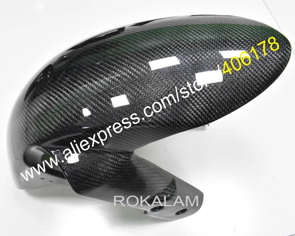 Hot Sales,Carbon Fiber Front Fender Mudguard For Suzuki GSXR1000 K5 K7 2005-2008 / GSXR600 GSXR750 K6 K8 2006-2010 Fairing Parts