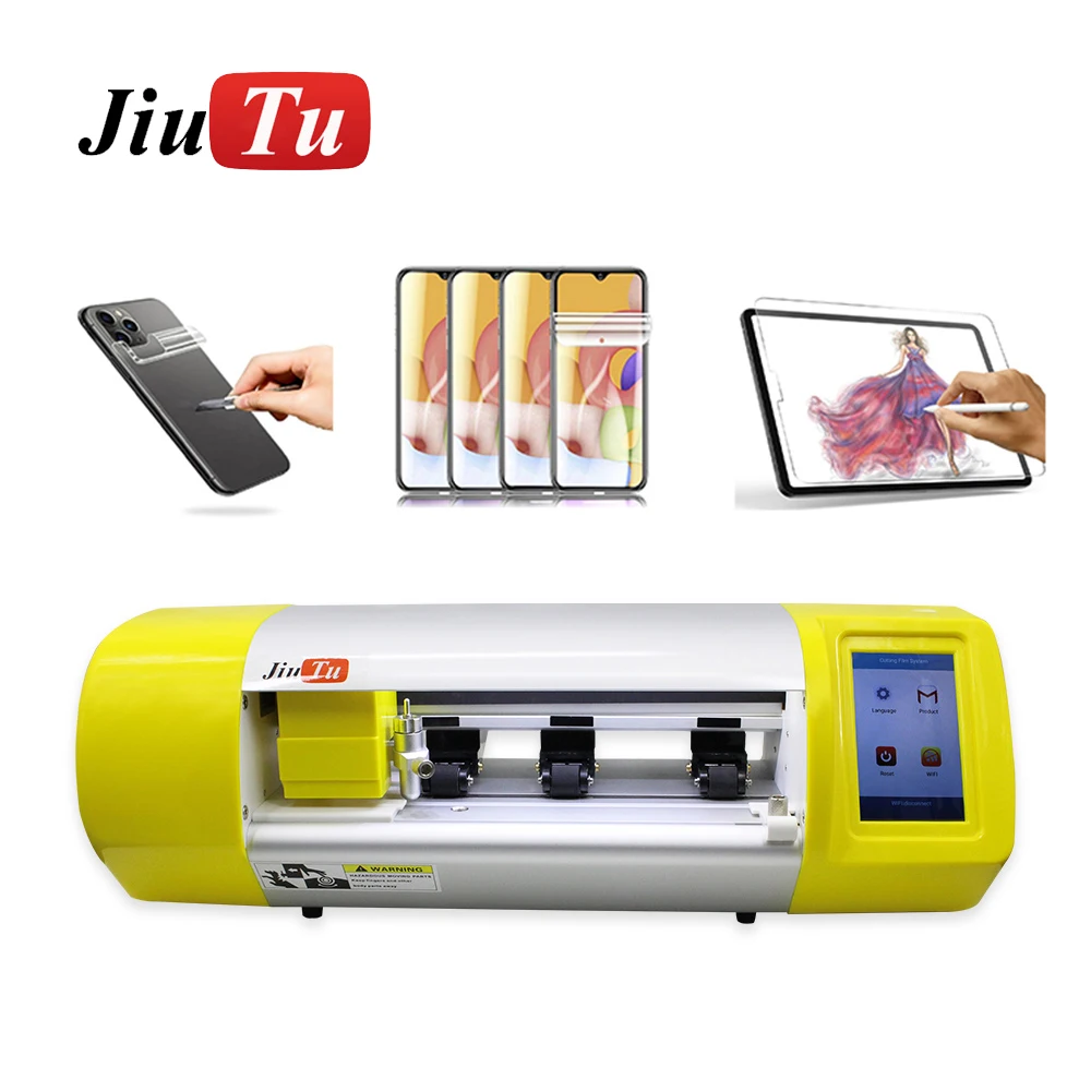 

Film Cutting Machine With 300Pcs HD Hydrogel Film For iPhone 14 14Promax 13Pro Screen Back Protective Films Cutter Plotter