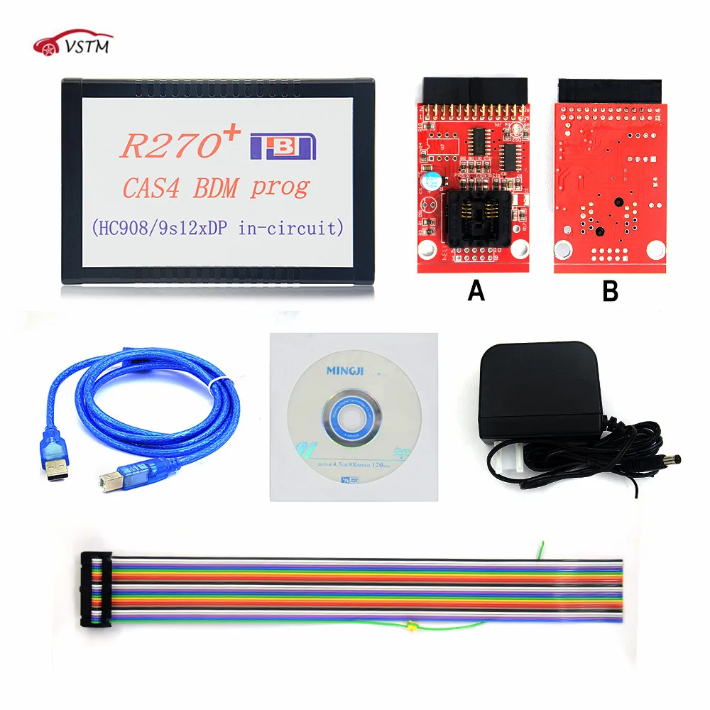 R270+ CAS4 BDM Prog Auto Programming R270 V1.20 programmer For ProfessionalAK90 Auto Key Programme