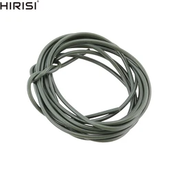 2pcs 잉어 낚시 훅 실리콘 튜브 Anti-tangle Rig Tubing 3m 안전 리드 클립 시스템 크기 0.5x1.8mm 0.8x1.9mm