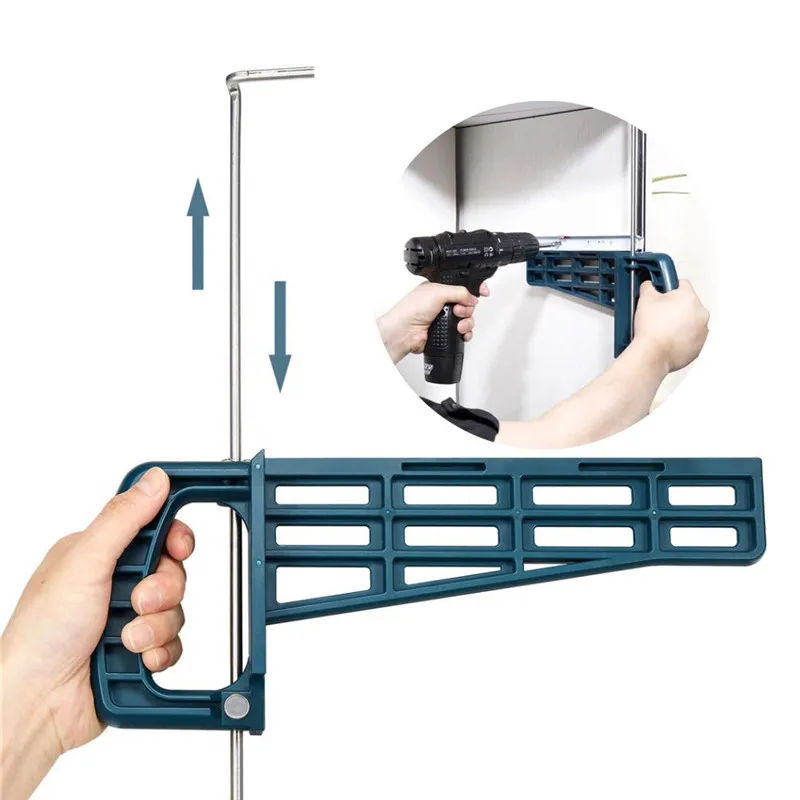 Imagem -05 - Gaveta Magnética Slide Jig Grupo Ferramenta de Montagem para Gabinete Extensão de Móveis Armário Hardware Instalar Guia Carpintaria