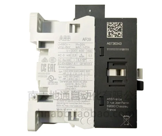 AF16-22-00-13*100-250V AC/DC ABB AC contactor AC and DC coil