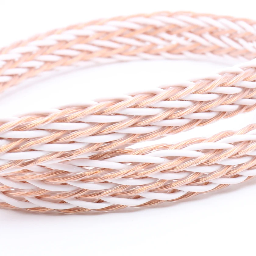 كابل مكبر صوت OCC عالي النقاء 12tc ، 24 قلب ، لمكبر الصوت ، مشغل CD DVD