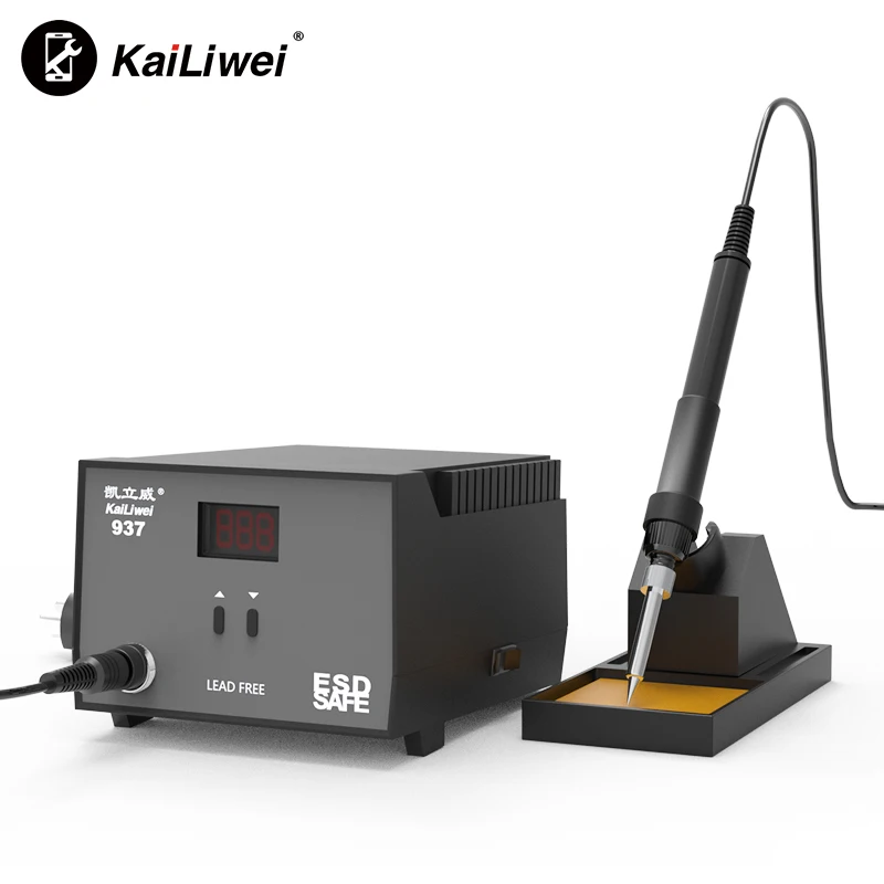 Kailiwei 936 Antistatic Soldering Station LED Intelligent Temperature Control Suitable For Electronic Motherboard Repair Tools