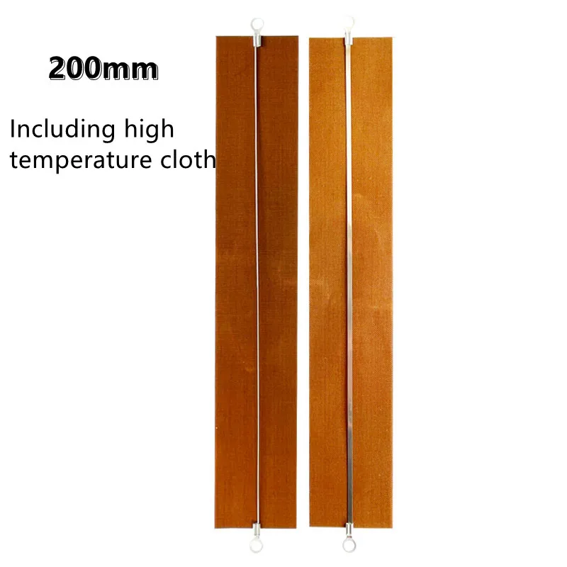 10set 200mm sigillante ad impulsi pezzi di ricambio filo di calore panno ad alta temperatura, elemento riscaldante filo riscaldante per sigillante manuale 200mm
