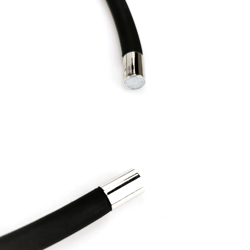 UKEBAY Novel Round Pendant Necklaces Black Rubber Chains 2020 Women Fashion Design Necklaces Festival Gift Punk Jewelry Necklace