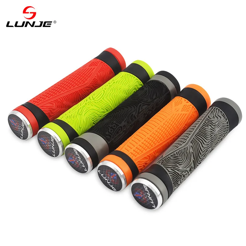 Ultra-light Bicycle Handlebar Grips Anti-slip shock absorption Environmentally  Silicone Mtb grips Bicycle Accessories