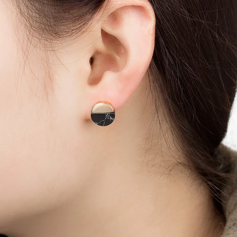 Женские-мини-серьги-гвоздики-с-мраморной-полоской-черно-белые-серьги-с-треугольными-квадратными-круглыми-геометрическими-эффектами
