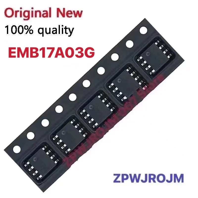 

10pcs/lot EMB17A03G EMB17A03 B17A03 MOSFET SOP-8