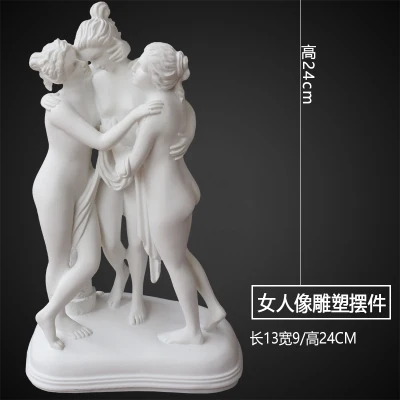 Statue goddess plaster sculpture resin crafts handicraft art gift Famous beauty woman Beauty character crafts home decoration