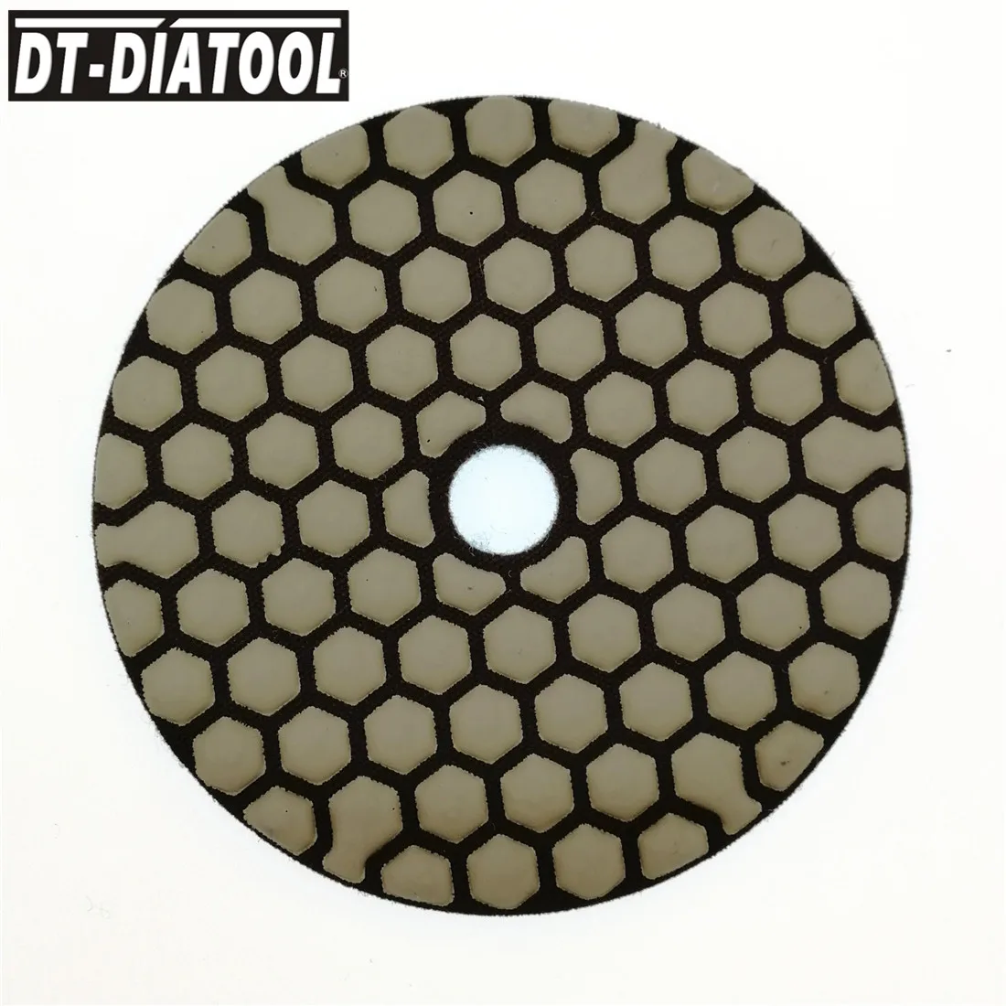 DT-DIATOOL 7 шт. Dia 4 дюйма/100 мм полимерные алмазные сухие полировочные диски Grit #1500 шлифовальный диск для гранитного мрамора