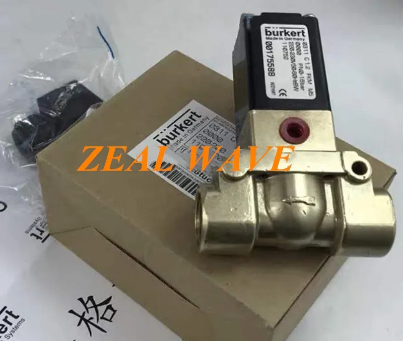 Burkert Solenoid Valve 0311 00042970 German Proud Burkert Brand New Original