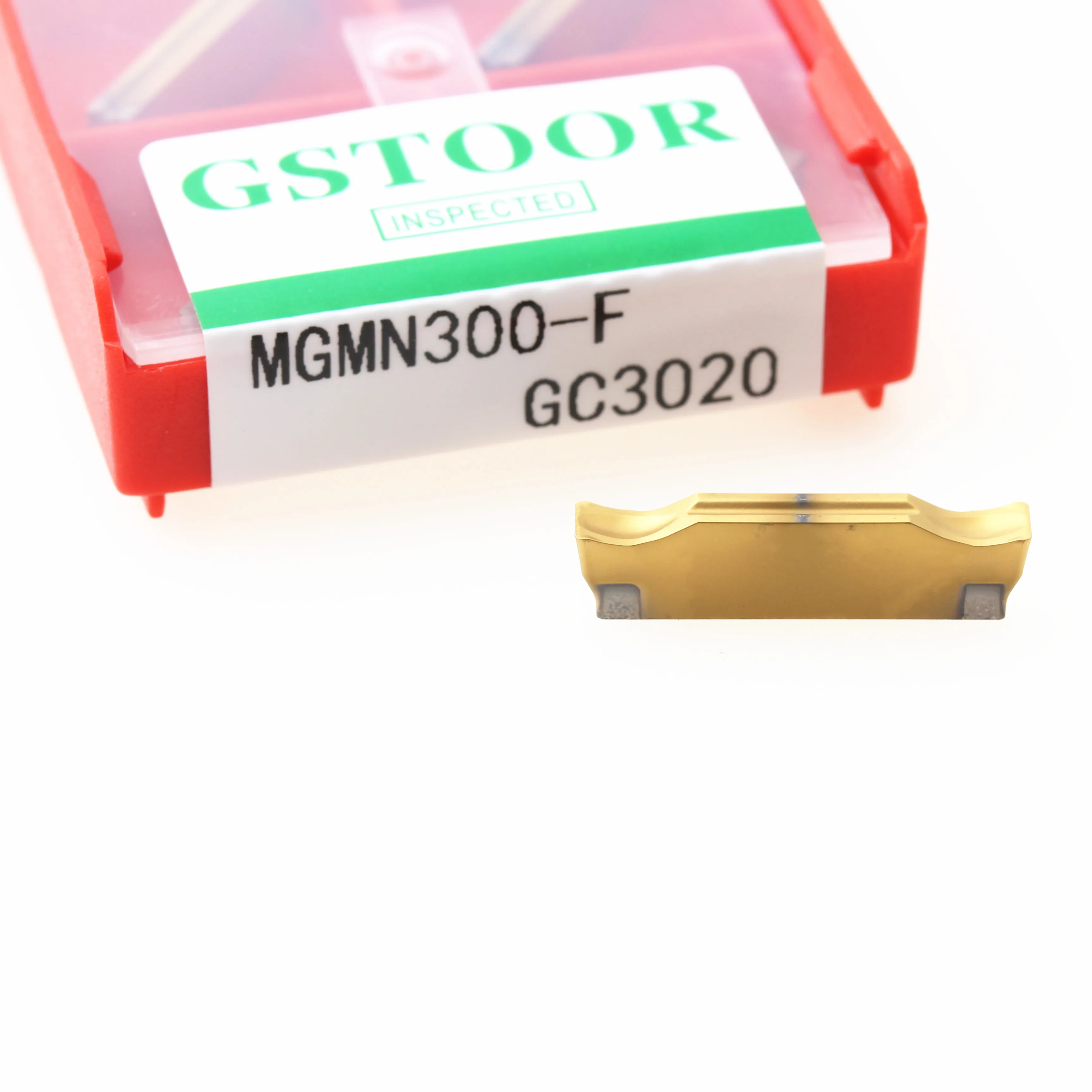 10PCS Grooving MGMN300-F GC3020 Carbide Inserts CNC Lathe Groove Turning Tools Parting off For Steel