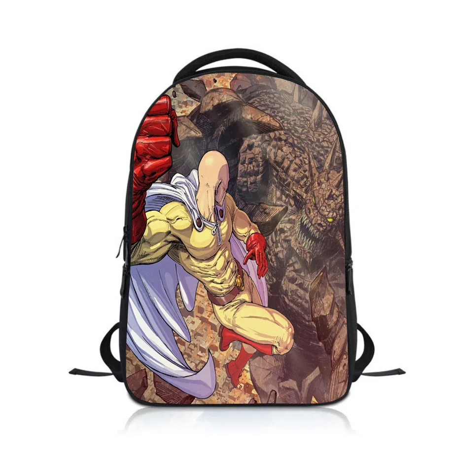 Anime ONE PUNCH-MANN Studenten Rucksack Schule Tasche Kinder Cartoon Rucksack Jungen Mädchen Rucksack Bookbag Kinder Satchel