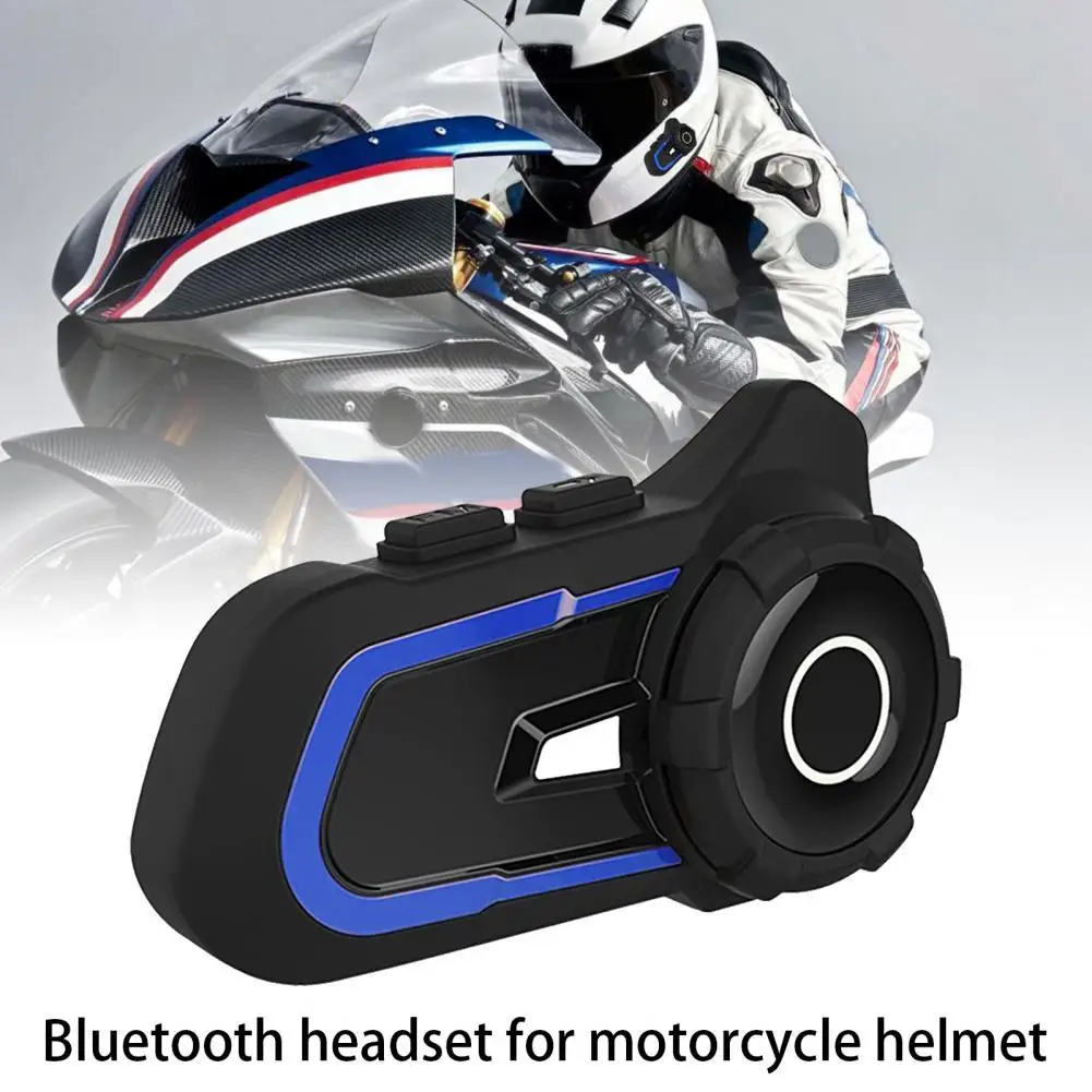 

CS-1412 Motorcycle Helmet Headset Bluetooth 5.1 IP67 Waterproof Wireless Intercom Hands-free Telephone Call Kit Stereo