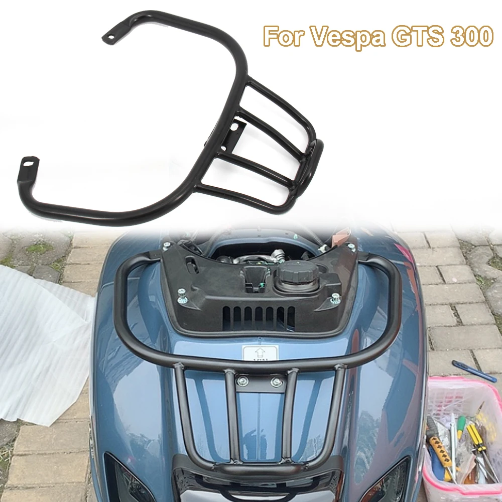 

Motorcycl For Vespa GTS 300 Rear Luggage Rack Sports Luggage Rack Book Shelf Rack Rear Bracket