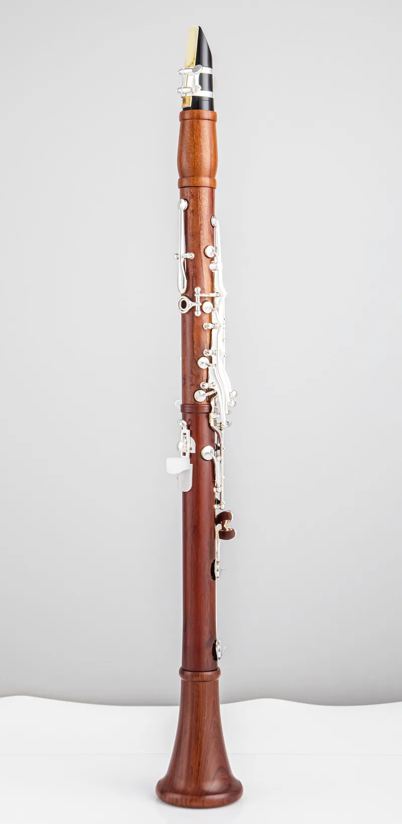 JM Red Wood Professional Clarinet Bb Rosewood Clarinet Silvering keys Solid wood Sib Klarnet