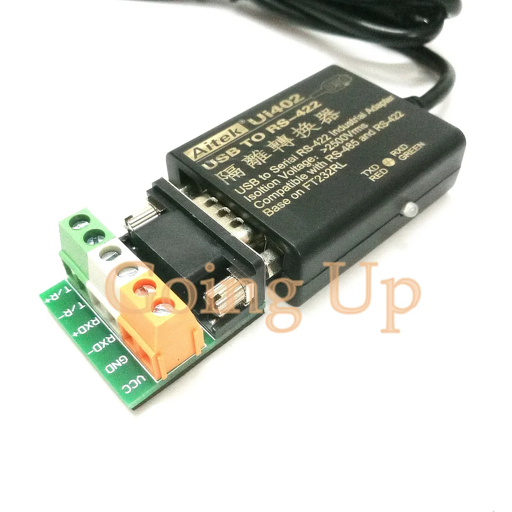 Ui402 U-SB to RS422 Isolation Converter U-SB to 422 U-SB to 485 Converter U-SB 2.0 to RS-485 Module FT232RL Chip Industrial Conv