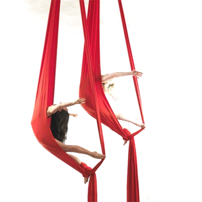 Aerial Hammock Hall Silk Dance Equipment Without Splicing Rope Indoor Hall Full Set of Stretching Straps