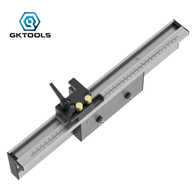 

GKTOOLS 450mm/600mm/800mm Aluminium Profile Fence Backer for Table Saw,Router,Miter Gauge Sawing,Woodworking Workbench Tools DIY