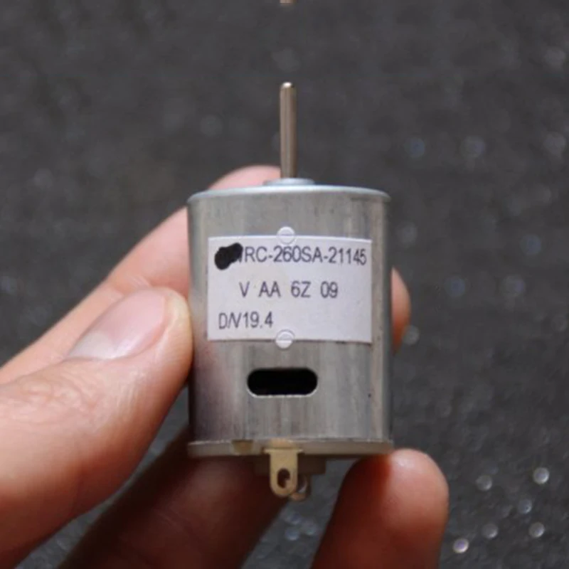 RC-260SA-21145 высокоскоростной двигатель с угольной щеткой, постоянный ток, 19,4 в, 22500 об/мин, сильный магнит