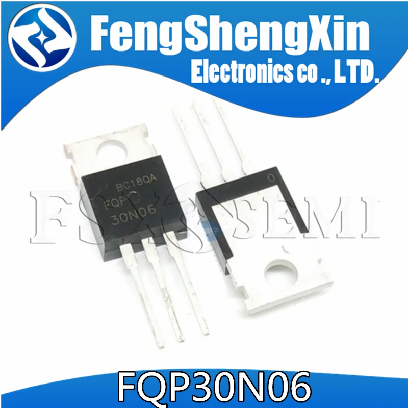 100pcs/lot  FQP30N06 FQP30N06L TO-220 MOSFET