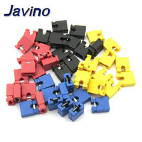 100-2000Pcs Pin Header Jumper blocks Connector 2.54 mm for 3 1/2 Hard Disk Drive CD/DVD Drive Motherboard and/or Expansion Car