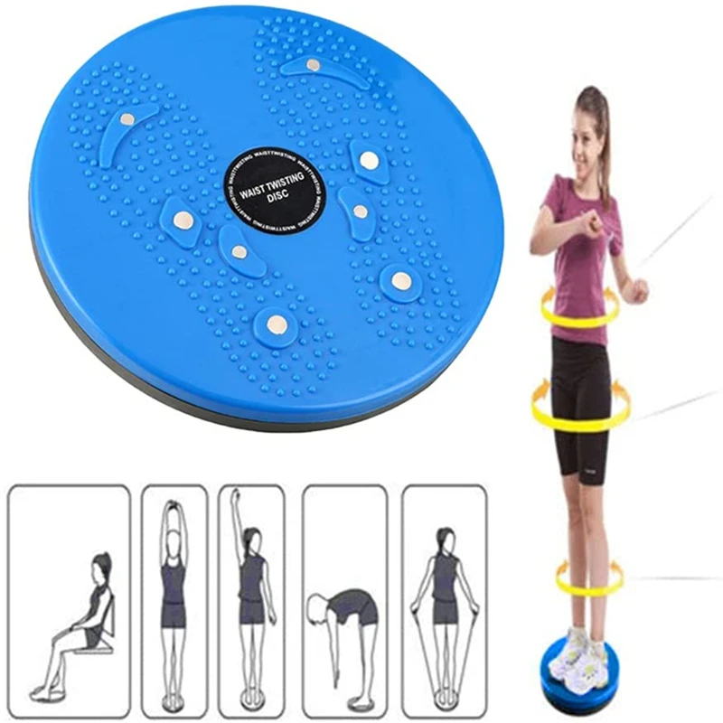 Magnes talia skręcanie płyty Fitness Balance Board Weight Lose Trainer masaż magnetyczny wiggling Plate Twister sprzęt do ćwiczeń