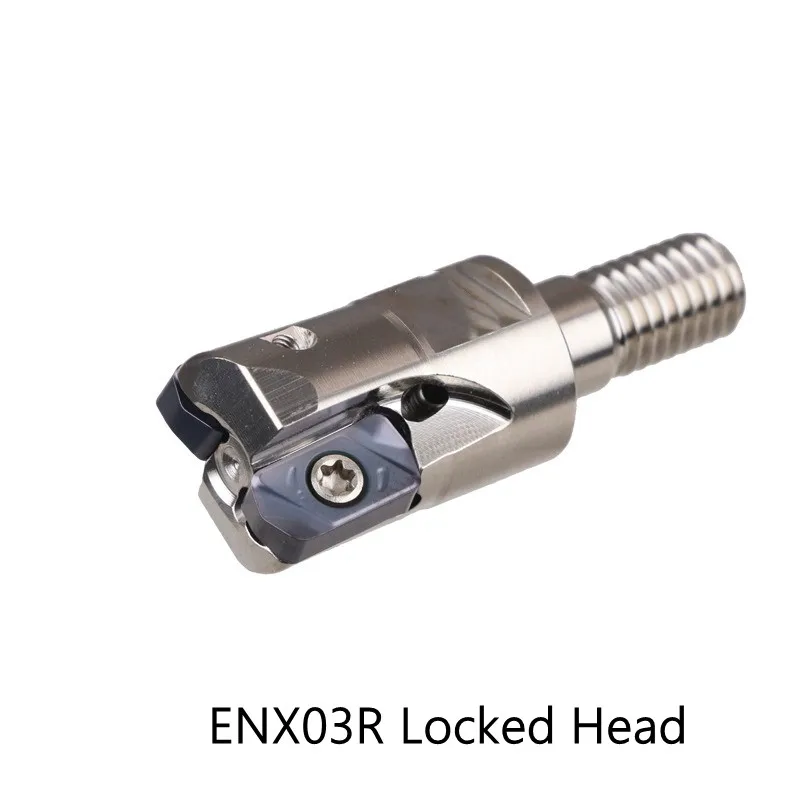 EXN03R Carbide Insert Precision Machining Clamped Milling Cutting Shoulder Milling Cutter Locked End Mill Head