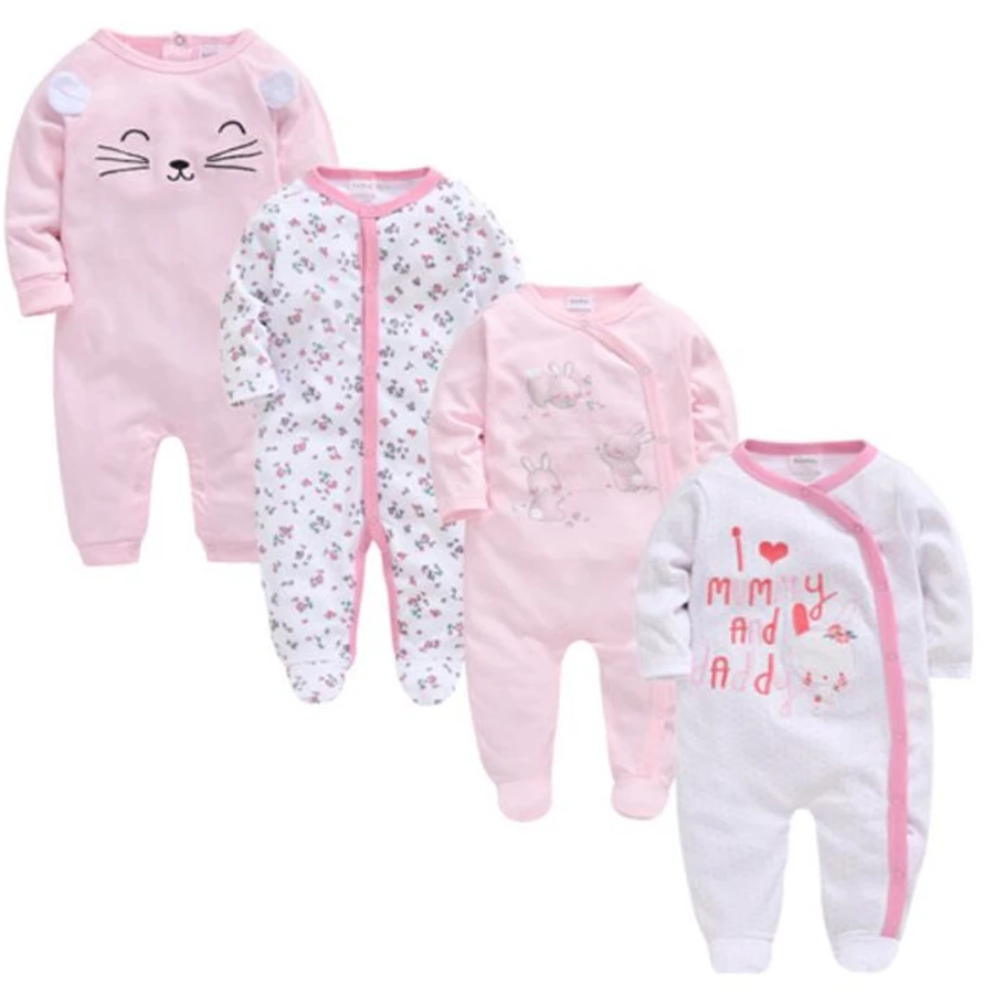 

Baby Girl Romper New Born Onesies Cartoon Baby Rompers 2019 Infant Baby Clothes Long Sleeve Newborn Jumpsuits Baby Boy Pajamas