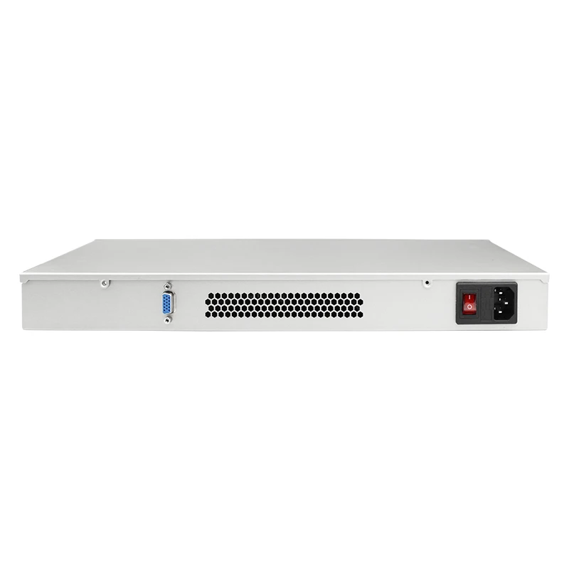 Enrutador de Firewall 1U Intel i3 8130U, Mini PC sin ventilador, 6 LAN, Pfsense, ordenador Industrial, Windows 10, Linux, procesador VPN, juegos