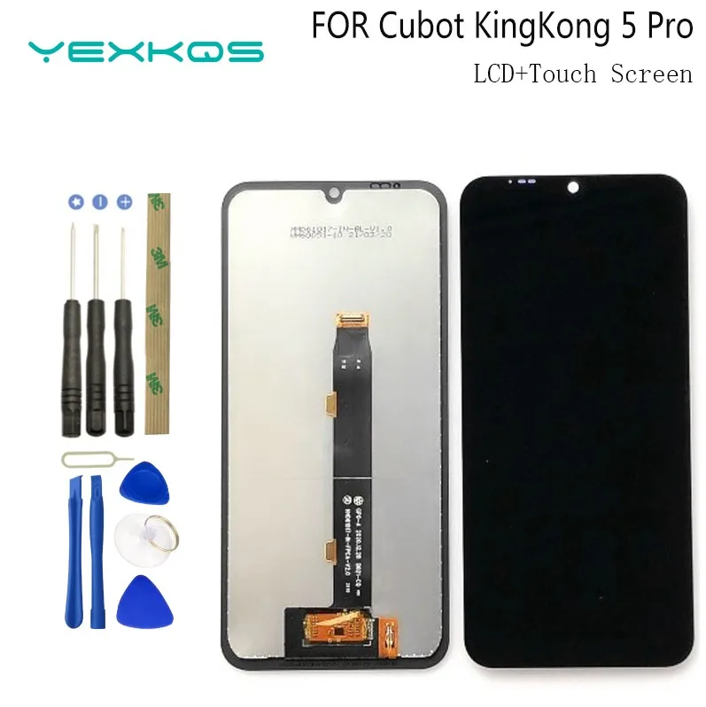 

CUBOT KINGKONG 5 PRO ЖК-дисплей + кодирующий преобразователь сенсорного экрана в сборе 100% Оригинальный Новый ЖК-дисплей + сенсорный дигитайзер для KINGKONG 5 PRO + Инструменты