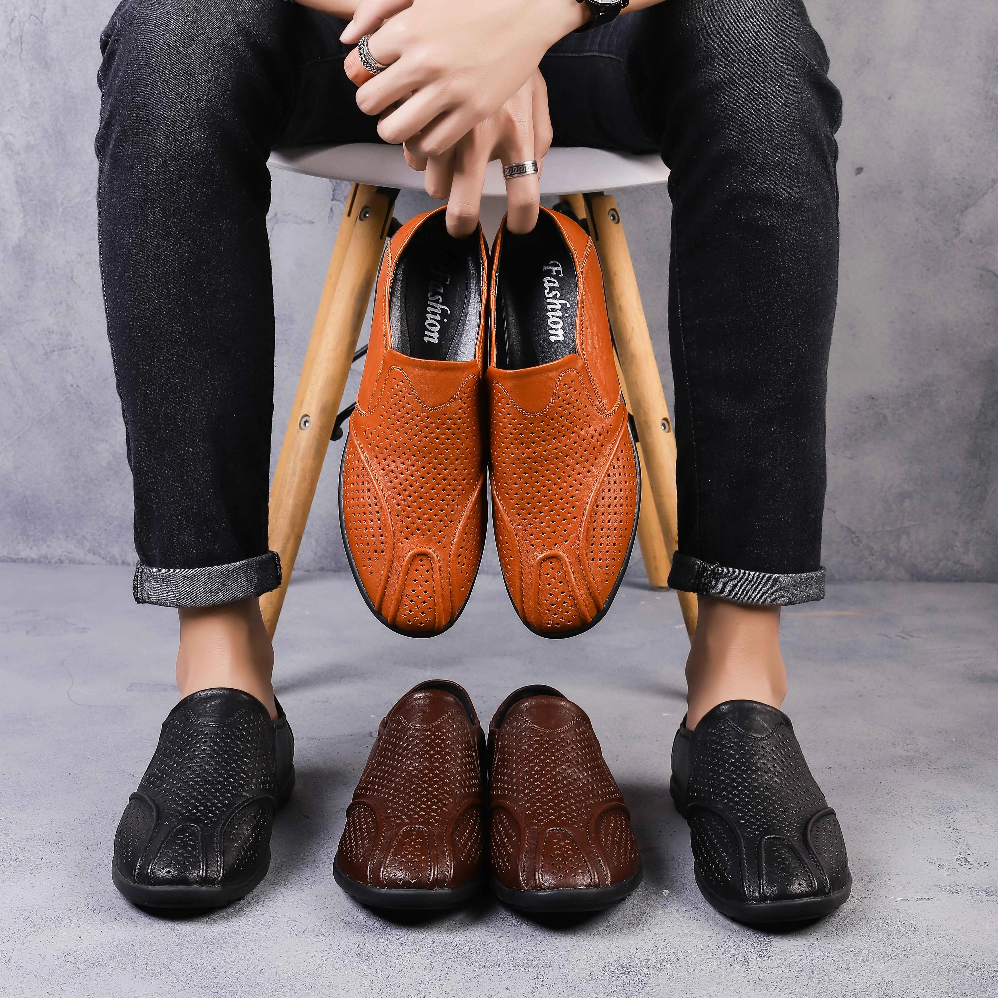 

Zapatos/большие размеры 37-47; Мужская обувь; Повседневные мужские лоферы из натуральной кожи; Новая мужская повседневная обувь; Дышащая износостойкая обувь