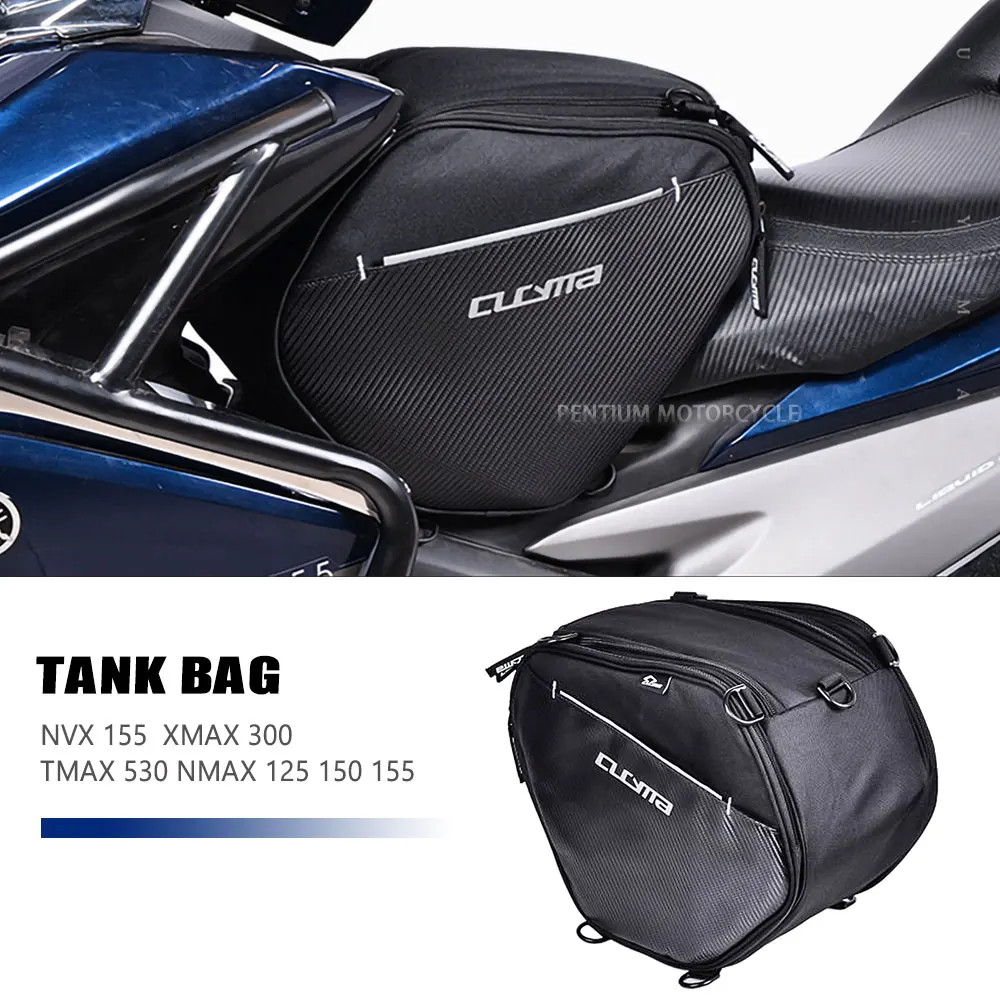 

For Yamaha TMAX 530 XMAX 300 NVX 155 NMAX 125 150 155 X MAX Motorcycle Tank Bag Waterproof Store Content Bags Travelling