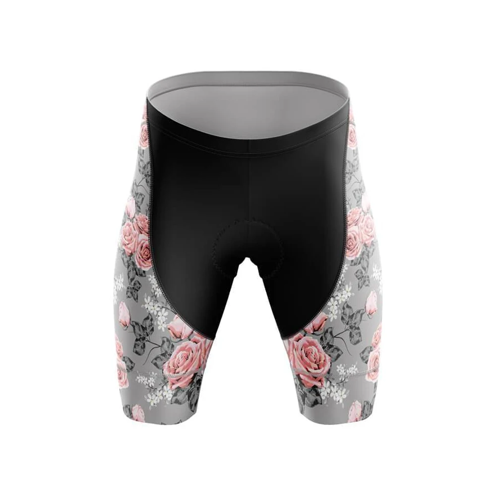 Exotic Rose Summer Roupa Ciclismo Feminina Lady\'s Cycling Jersey Bib Shorts Gel Breathable Pad Cycling Jersey Set Ropa Mujer