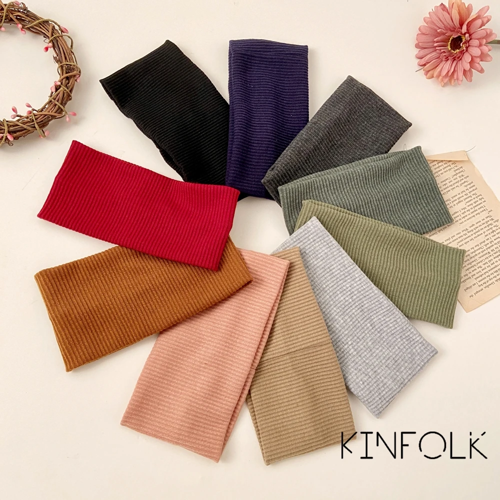 Модная хлопковая головная повязка kinнародного стиля, головная повязка, головная повязка, аксессуары для волос для женщин, эластичная деталь, подарок 2020