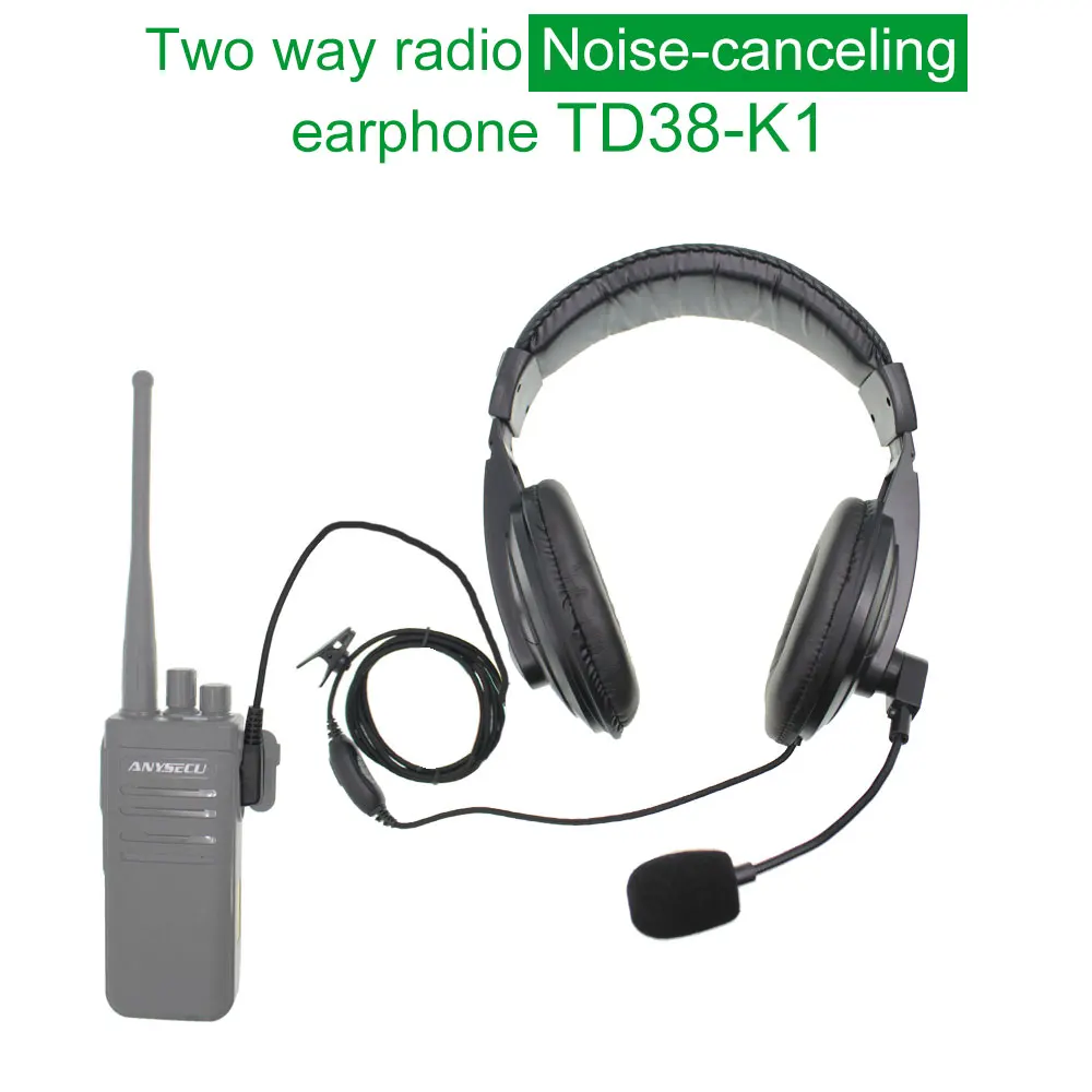 ANYSECU Earphone K1 Plug PTT VOX Headset for BaoFeng BF-888S UV-5R UV-82 TH-UV8000D Two Way Radio Headphones