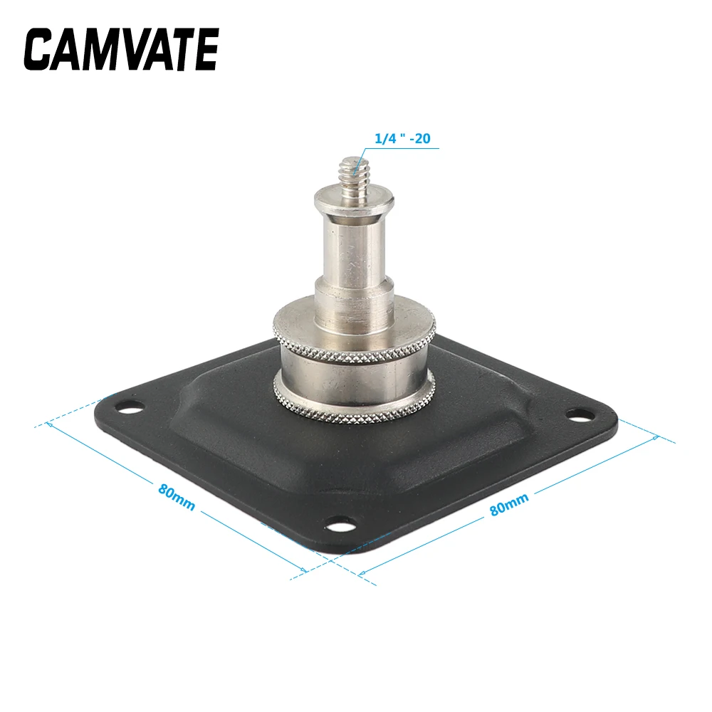 CAMVATE جدار/سقف/الجدول جبل مع كاميرا الإضاءة محول و 1/4 "-20 مسمار ملولب محول ل استوديو تصوير الفيديو التصوير