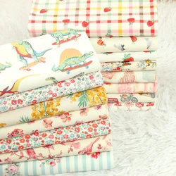 Print Cotton Canvas Fabric By The Meter Sew Bags Sofa Pillow Cushion canvas Material Fabrics For Needlework Patchwork Quilting