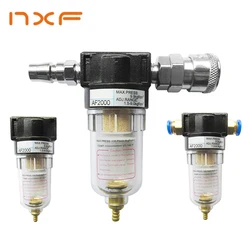 AF2000-02 Moisture Separator For Compressor Universal Air Water Filter Oil Filters Catch Auto 1/4