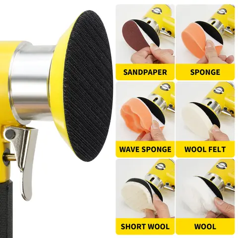 HIFESON Mini Orbital 2/3 10 best sales pneumatisk luftslipmaskin - №9