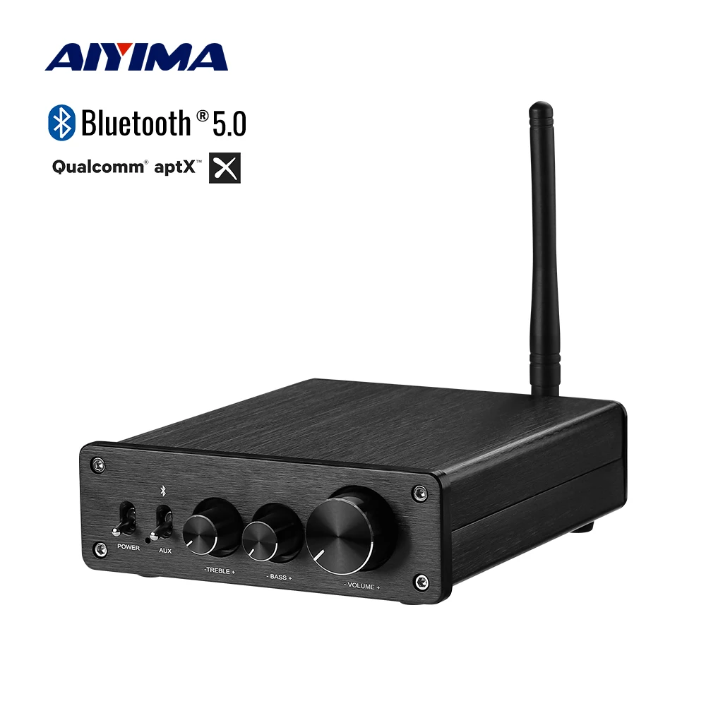 

AIYIMA Audio APTX Bluetooth 5.0 Amplificador TPA3255 Power Amplifier 325Wx2 Hifi Stereo Amp Home Theater Sound Speaker DIY