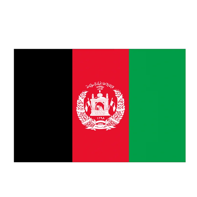 Afghanistan Flag 90X150cm Afghan Afghani Kabul National Flags AF AFG Islamic Republic of Afghanistan Banner For Decoration