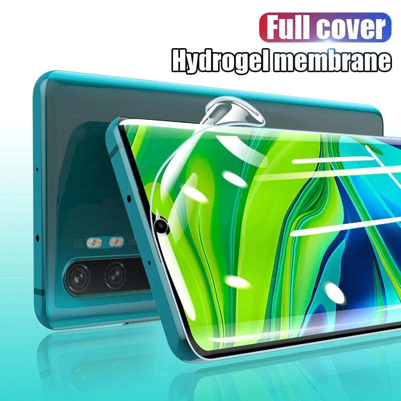 Protective Film Hydrogel Screen Protector For Motorola Moto G8 Play plus G Stylus Power One Hyper Macro E6S E6 G7 2020 Not Glass