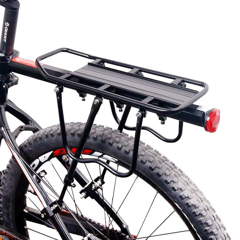 Deemount Bicycle Luggage Carrier Cargo Rear Rack Shelf Cycling Bag Stand Holder Trunk Fit 20-29'' Mtb &4.0''  Fat Bike